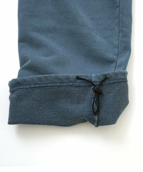 GLAZOS / グラソス その他パンツ | 【大人向けサイズあり】裏毛・ピグメント加工刺繍ロゴワイドパンツ | 詳細10