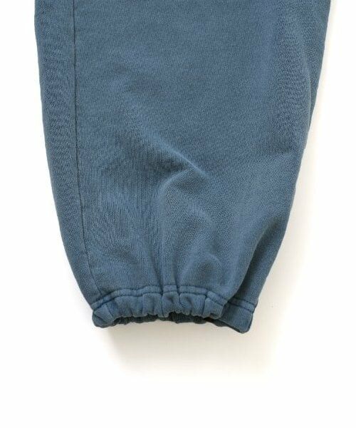 GLAZOS / グラソス その他パンツ | 【大人向けサイズあり】裏毛・ピグメント加工刺繍ロゴワイドパンツ | 詳細11