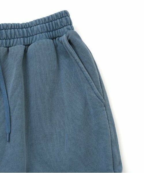 GLAZOS / グラソス その他パンツ | 【大人向けサイズあり】裏毛・ピグメント加工刺繍ロゴワイドパンツ | 詳細7