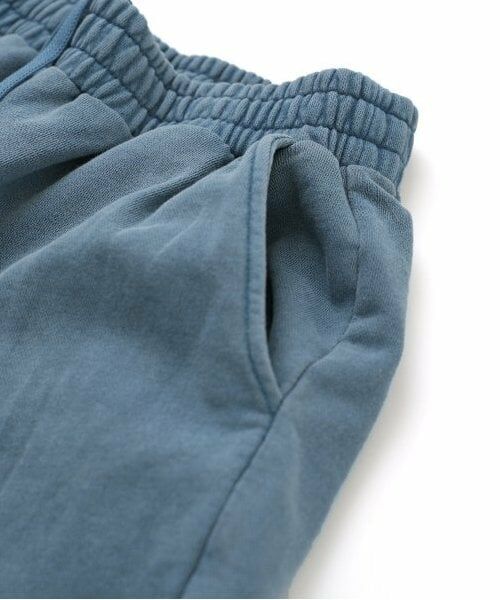 GLAZOS / グラソス その他パンツ | 【大人向けサイズあり】裏毛・ピグメント加工刺繍ロゴワイドパンツ | 詳細8