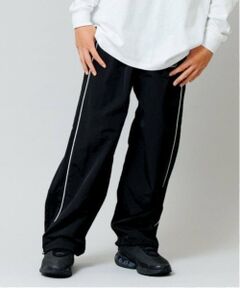 【大人向けサイズあり】【GLSW.】【セットアップ対応】ナイロン・ ジップラインパンツ