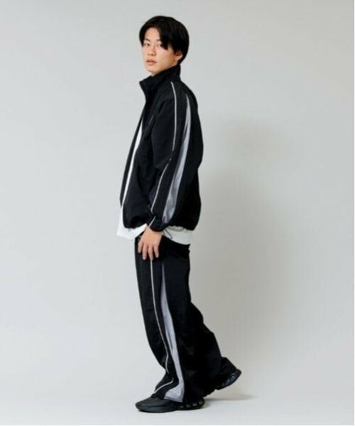 GLAZOS / グラソス その他パンツ | 【大人向けサイズあり】【GLSW.】【セットアップ対応】ナイロン・ ジップラインパンツ | 詳細3