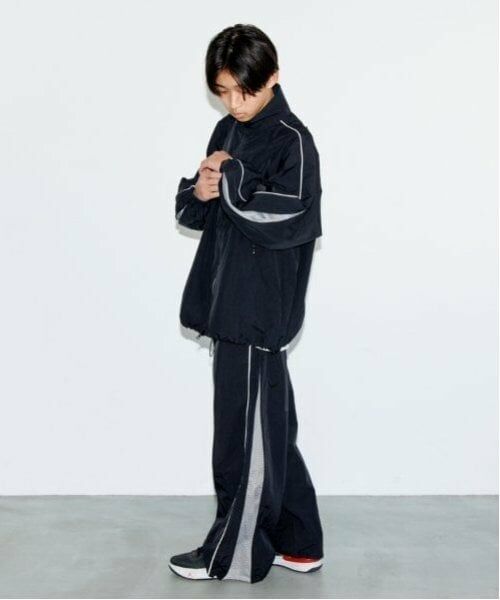 GLAZOS / グラソス その他パンツ | 【大人向けサイズあり】【GLSW.】【セットアップ対応】ナイロン・ ジップラインパンツ | 詳細6