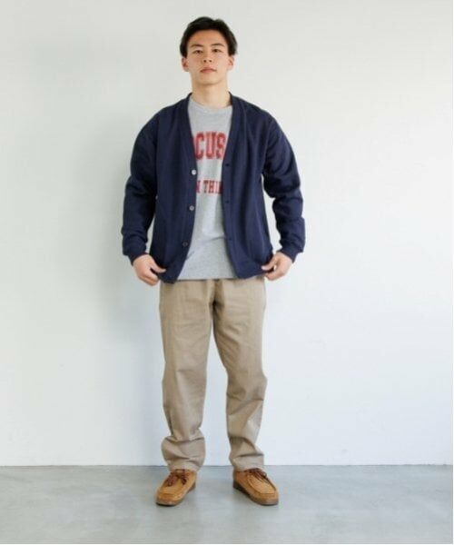 GLAZOS / グラソス Tシャツ | 【大人向けサイズあり】【プチプラ】フロントカレッジロゴ長袖Tシャツ | 詳細10