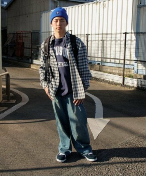 GLAZOS / グラソス Tシャツ | 【大人向けサイズあり】【プチプラ】フロントカレッジロゴ長袖Tシャツ | 詳細11