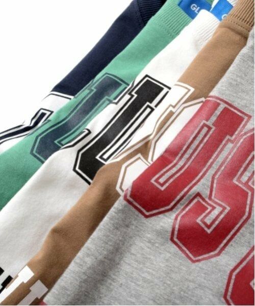 GLAZOS / グラソス Tシャツ | 【大人向けサイズあり】【プチプラ】フロントカレッジロゴ長袖Tシャツ | 詳細21