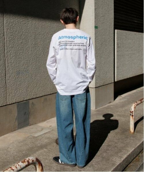 GLAZOS / グラソス Tシャツ | 【大人向けサイズあり】【プチプラ】バックロゴ長袖Tシャツ | 詳細1