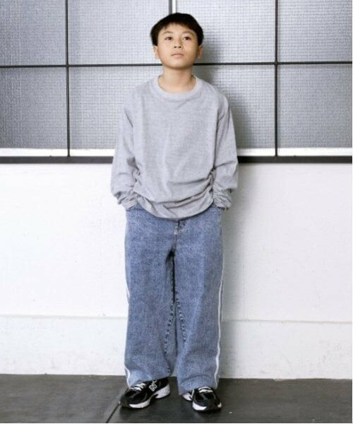 GLAZOS / グラソス Tシャツ | 【大人向けサイズあり】【プチプラ】バックロゴ長袖Tシャツ | 詳細13