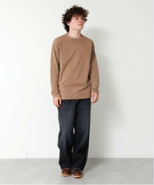 GLAZOS / グラソス Tシャツ | 【大人向けサイズあり】【プチプラ】バックロゴ長袖Tシャツ | 詳細6