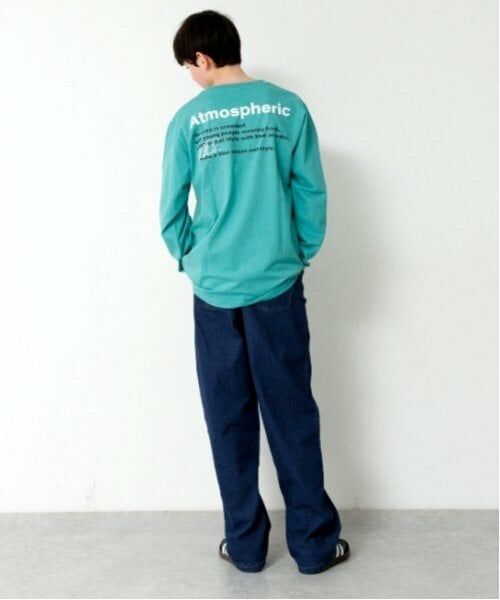 GLAZOS / グラソス Tシャツ | 【大人向けサイズあり】【プチプラ】バックロゴ長袖Tシャツ | 詳細9