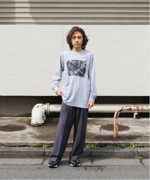 GLAZOS / グラソス Tシャツ | 【大人向けサイズあり】フォトフロントプリント長袖Tシャツ | 詳細18