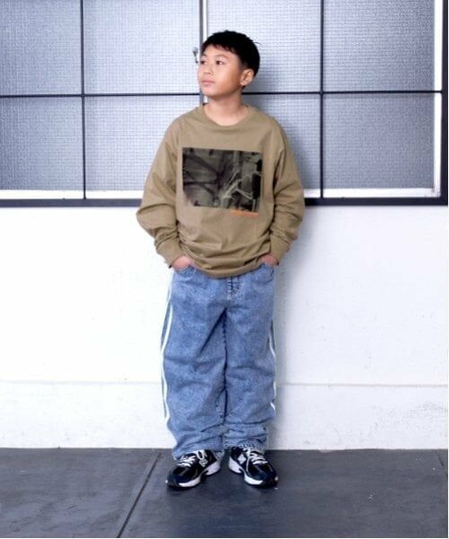 GLAZOS / グラソス Tシャツ | 【大人向けサイズあり】フォトフロントプリント長袖Tシャツ | 詳細5