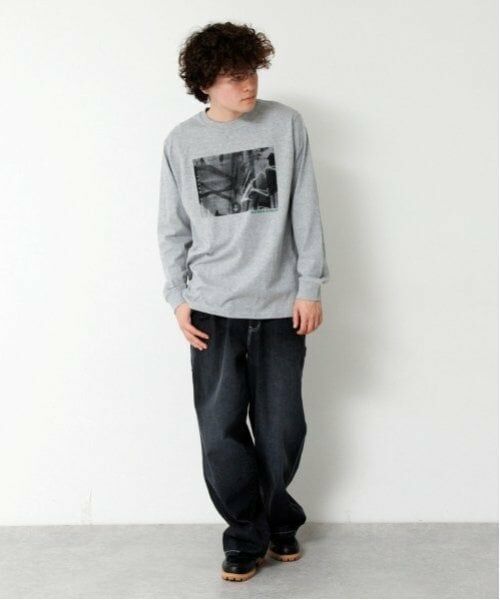 GLAZOS / グラソス Tシャツ | 【大人向けサイズあり】フォトフロントプリント長袖Tシャツ | 詳細6