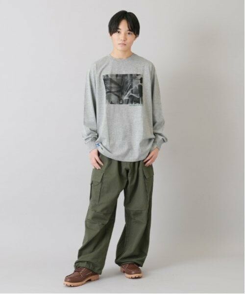 GLAZOS / グラソス Tシャツ | 【大人向けサイズあり】フォトフロントプリント長袖Tシャツ | 詳細7