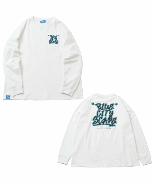 GLAZOS / グラソス Tシャツ | 【大人向けサイズあり】ストリートグラフィティ発泡プリントビッグ長袖Tシャツ | 詳細11