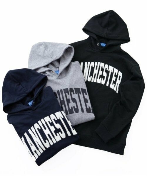 GLAZOS / グラソス パーカー | 【大人向けサイズあり】【速乾・毛玉になりにくい】カレッジビッグロゴパーカー | 詳細11