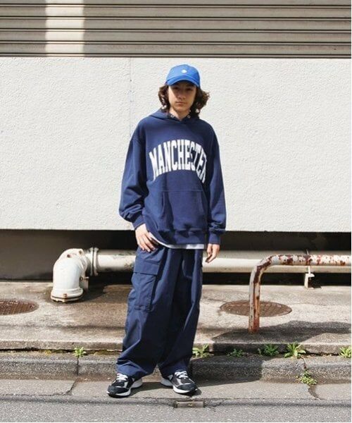 GLAZOS / グラソス パーカー | 【大人向けサイズあり】【速乾・毛玉になりにくい】カレッジビッグロゴパーカー | 詳細14