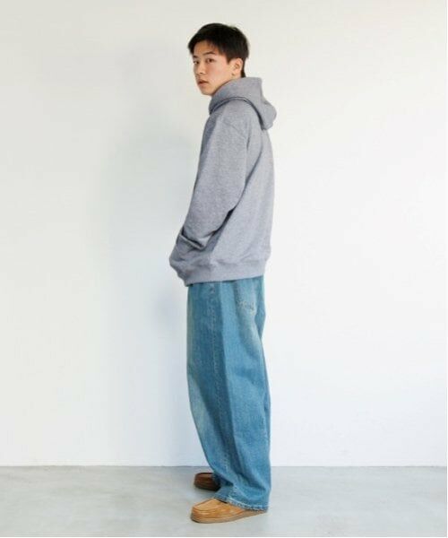 GLAZOS / グラソス パーカー | 【大人向けサイズあり】【速乾・毛玉になりにくい】カレッジビッグロゴパーカー | 詳細3