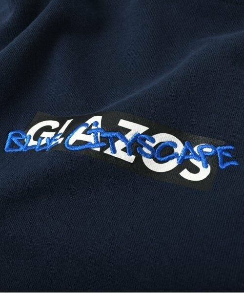 GLAZOS / グラソス パーカー | 【大人向けサイズあり】【速乾・毛玉になりにくい】フロントロゴ袖レイヤードビッグパーカー | 詳細9