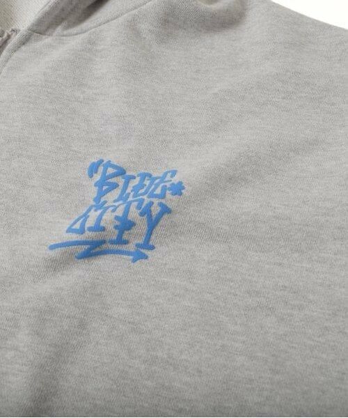 GLAZOS / グラソス パーカー | 【大人向けサイズあり】【速乾・毛玉になりにくい】バックプリントジップアップビッグパーカー | 詳細9