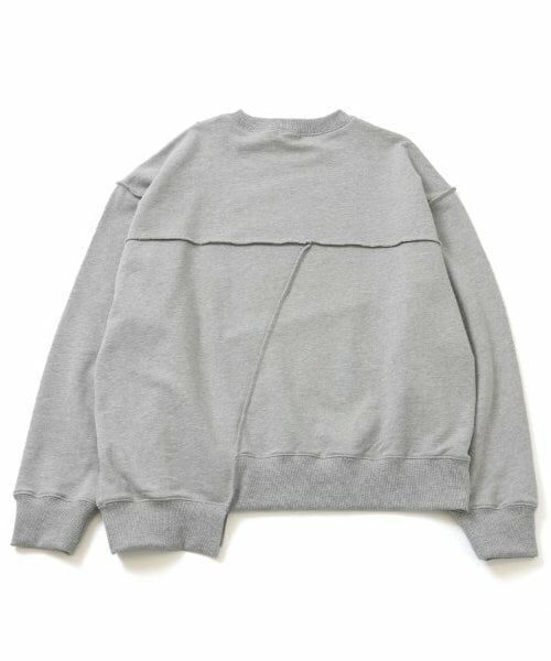 GLAZOS / グラソス スウェット | 【大人向けサイズあり】【速乾・毛玉になりにくい】パッチワークビッグトレーナー | 詳細6