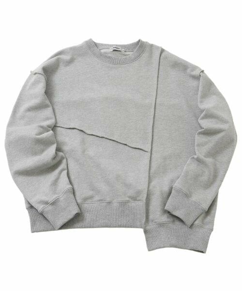 GLAZOS / グラソス スウェット | 【大人向けサイズあり】【速乾・毛玉になりにくい】パッチワークビッグトレーナー | 詳細9