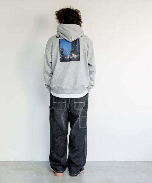 GLAZOS / グラソス パーカー | 【大人向けサイズあり】【速乾・毛玉になりにくい】バックフォトプリントパーカー | 詳細1