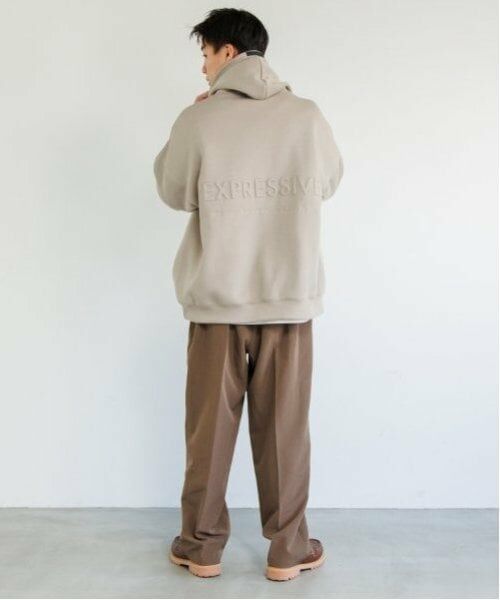 GLAZOS / グラソス パーカー | 【大人向けサイズあり】ダンボール・エンボス加工ビッグパーカー | 詳細1