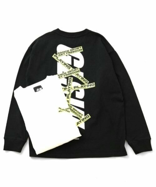GLAZOS / グラソス Tシャツ | 【大人向けサイズあり】【GLSW.】ロゴリフレクタープリント長袖Tシャツ | 詳細15