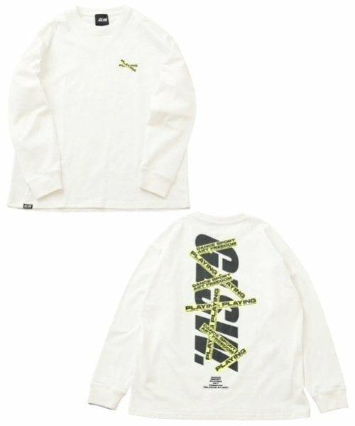 GLAZOS / グラソス Tシャツ | 【大人向けサイズあり】【GLSW.】ロゴリフレクタープリント長袖Tシャツ | 詳細16