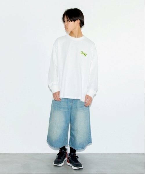 GLAZOS / グラソス Tシャツ | 【大人向けサイズあり】【GLSW.】ロゴリフレクタープリント長袖Tシャツ | 詳細6