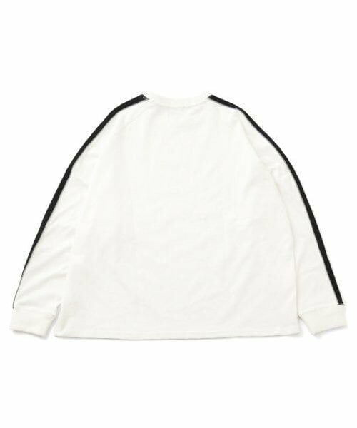 GLAZOS / グラソス Tシャツ | 【大人向けサイズあり】【GLSW.】リフレクターパイピング長袖Tシャツ | 詳細7