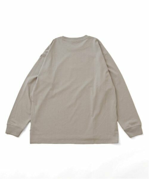 GLAZOS / グラソス Tシャツ | 【大人向けサイズあり】フロントシンプル刺繍長袖Tシャツ | 詳細10