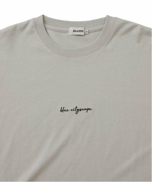 GLAZOS / グラソス Tシャツ | 【大人向けサイズあり】フロントシンプル刺繍長袖Tシャツ | 詳細7