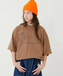 GLAZOS / グラソス Tシャツ | 【大人向けサイズあり】【FORGETNEVER】ヘビーウェイトピグメント加工プリントTシャツ