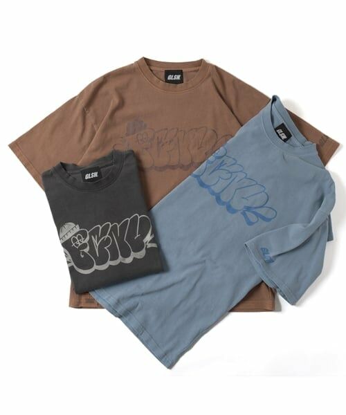 GLAZOS / グラソス Tシャツ | 【大人向けサイズあり】【FORGETNEVER】ヘビーウェイトピグメント加工プリントTシャツ | 詳細10