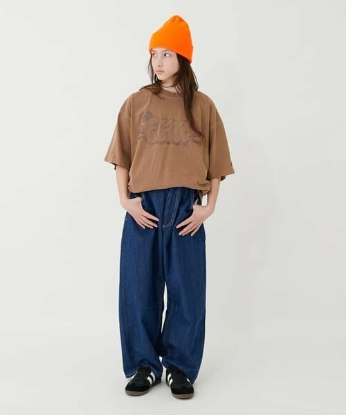 GLAZOS / グラソス Tシャツ | 【大人向けサイズあり】【FORGETNEVER】ヘビーウェイトピグメント加工プリントTシャツ | 詳細12