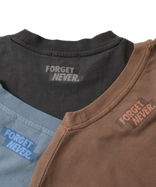 GLAZOS / グラソス Tシャツ | 【大人向けサイズあり】【FORGETNEVER】ヘビーウェイトピグメント加工プリントTシャツ | 詳細9