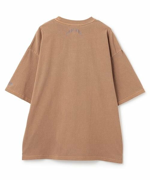 GLAZOS / グラソス Tシャツ | 【大人向けサイズあり】【FORGETNEVER】ヘビーウェイトピグメント加工アップリケTシャツ | 詳細1