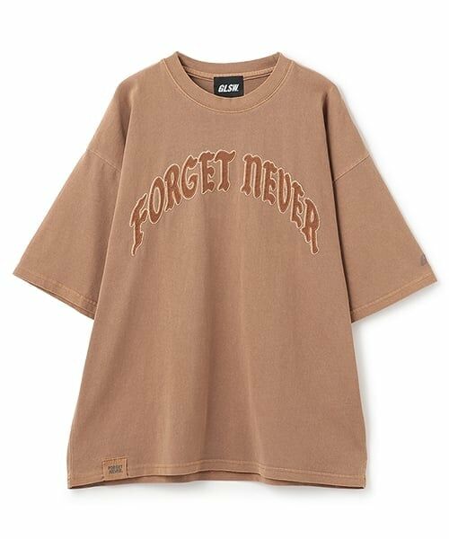 GLAZOS / グラソス Tシャツ | 【大人向けサイズあり】【FORGETNEVER】ヘビーウェイトピグメント加工アップリケTシャツ | 詳細10