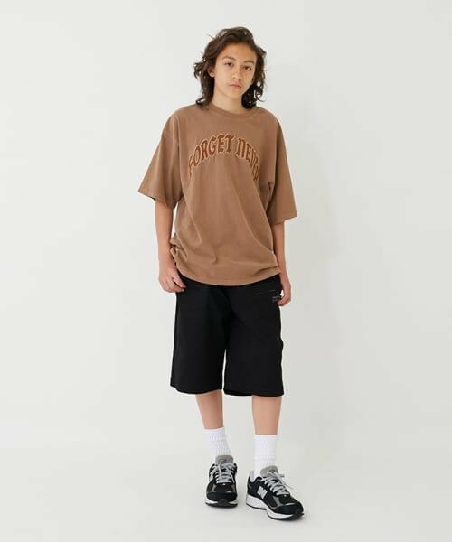 GLAZOS / グラソス Tシャツ | 【大人向けサイズあり】【FORGETNEVER】ヘビーウェイトピグメント加工アップリケTシャツ | 詳細12