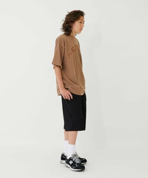 GLAZOS / グラソス Tシャツ | 【大人向けサイズあり】【FORGETNEVER】ヘビーウェイトピグメント加工アップリケTシャツ | 詳細13