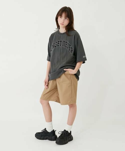 GLAZOS / グラソス Tシャツ | 【大人向けサイズあり】【FORGETNEVER】ヘビーウェイトピグメント加工アップリケTシャツ | 詳細15