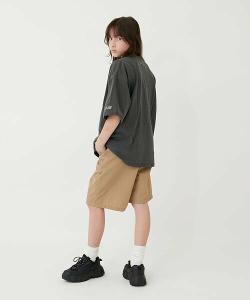 GLAZOS / グラソス Tシャツ | 【大人向けサイズあり】【FORGETNEVER】ヘビーウェイトピグメント加工アップリケTシャツ | 詳細16