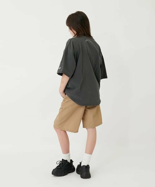 GLAZOS / グラソス Tシャツ | 【大人向けサイズあり】【FORGETNEVER】ヘビーウェイトピグメント加工アップリケTシャツ | 詳細17