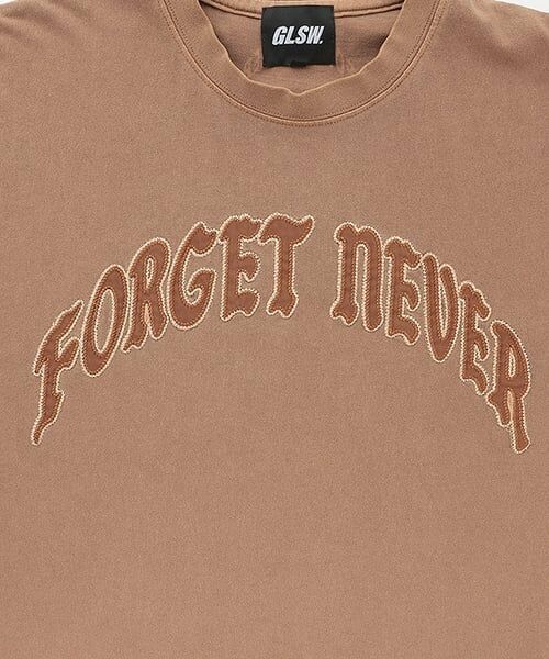 GLAZOS / グラソス Tシャツ | 【大人向けサイズあり】【FORGETNEVER】ヘビーウェイトピグメント加工アップリケTシャツ | 詳細3