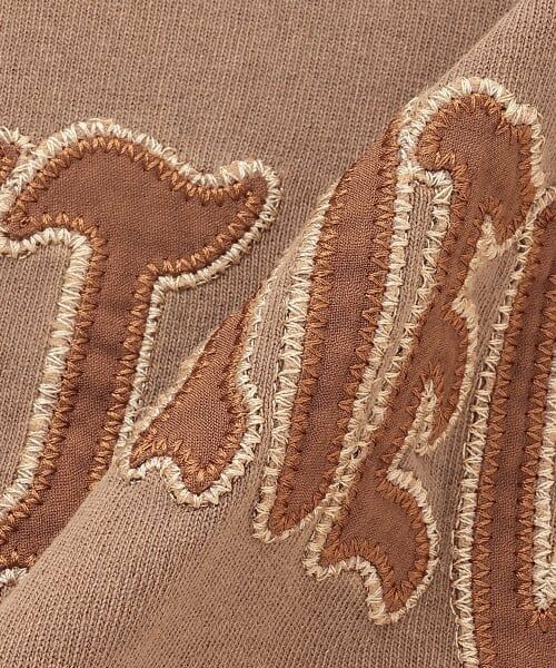 GLAZOS / グラソス Tシャツ | 【大人向けサイズあり】【FORGETNEVER】ヘビーウェイトピグメント加工アップリケTシャツ | 詳細8