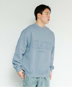 GLAZOS / グラソス スウェット | 【大人向けサイズあり】【しっかり・毛玉になりにくい】ピグメント・アップリケトレーナー