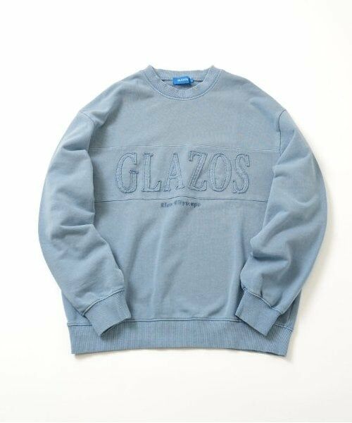GLAZOS / グラソス スウェット | 【大人向けサイズあり】【しっかり・毛玉になりにくい】ピグメント・アップリケトレーナー | 詳細11