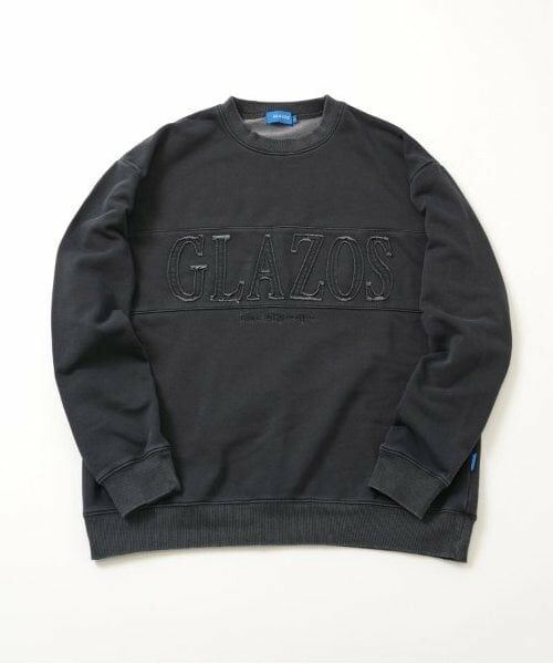 GLAZOS / グラソス スウェット | 【大人向けサイズあり】【しっかり・毛玉になりにくい】ピグメント・アップリケトレーナー | 詳細12